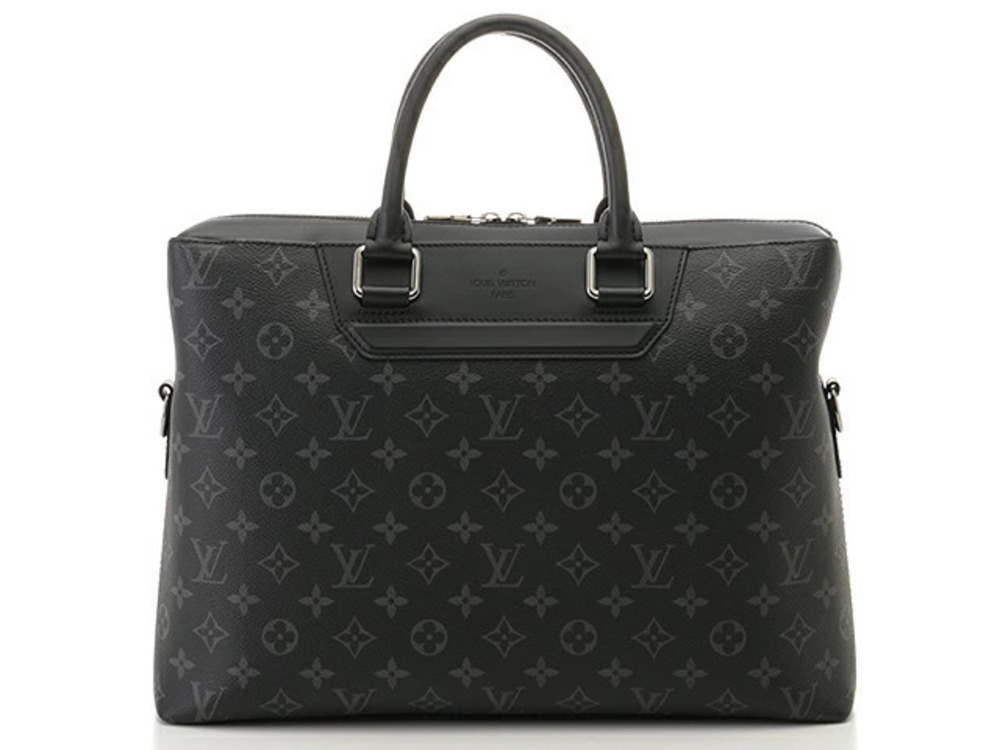 LOUIS VUITTON Business Bag Otiss Briefcase Monogram Eclipse Black